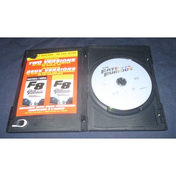 Fate of the Furious (DVD, 2017, Canadian) - Picture 2 of 3